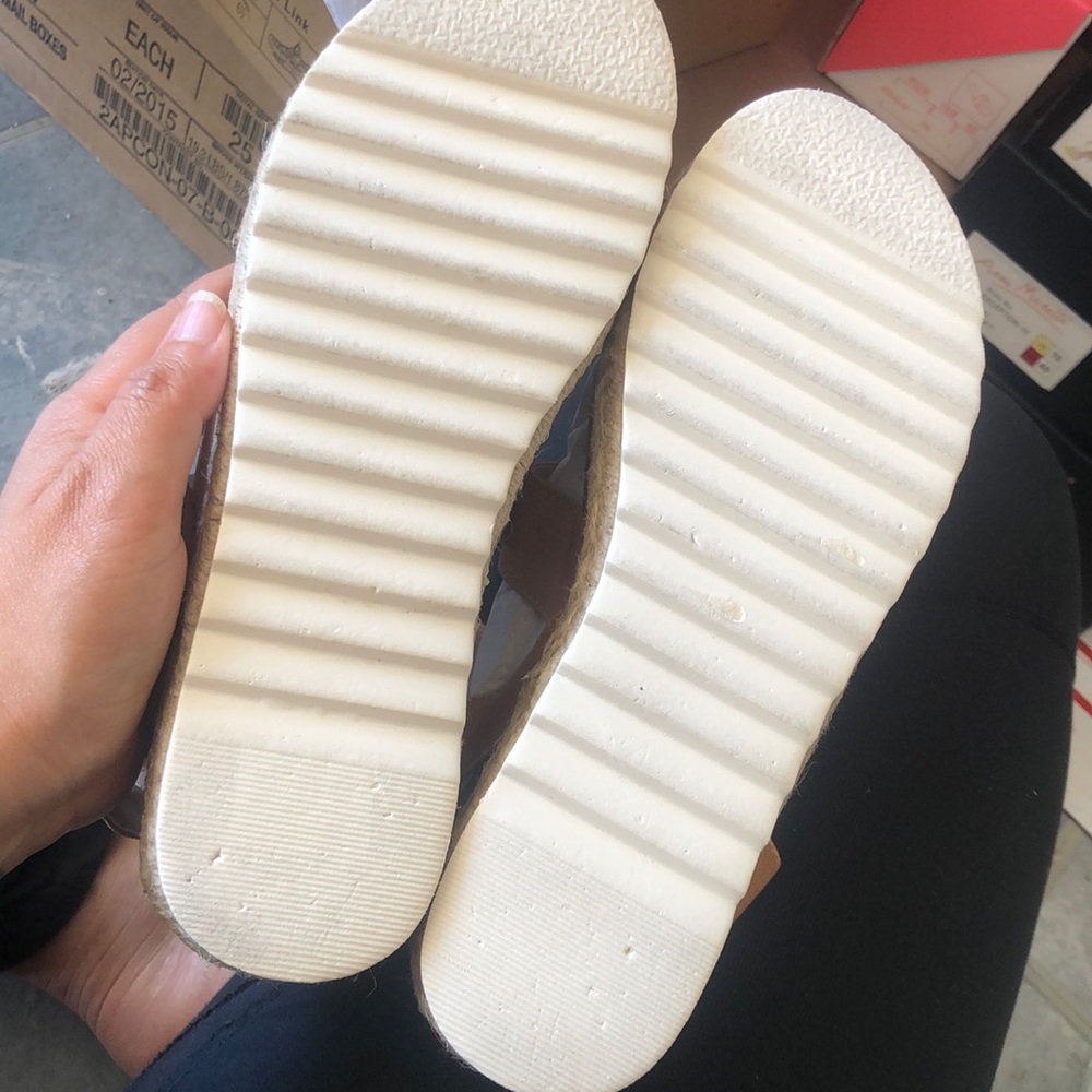 📣”Sophia” ✨Camel Espadrille platform Sandals - Picture 7 of 8